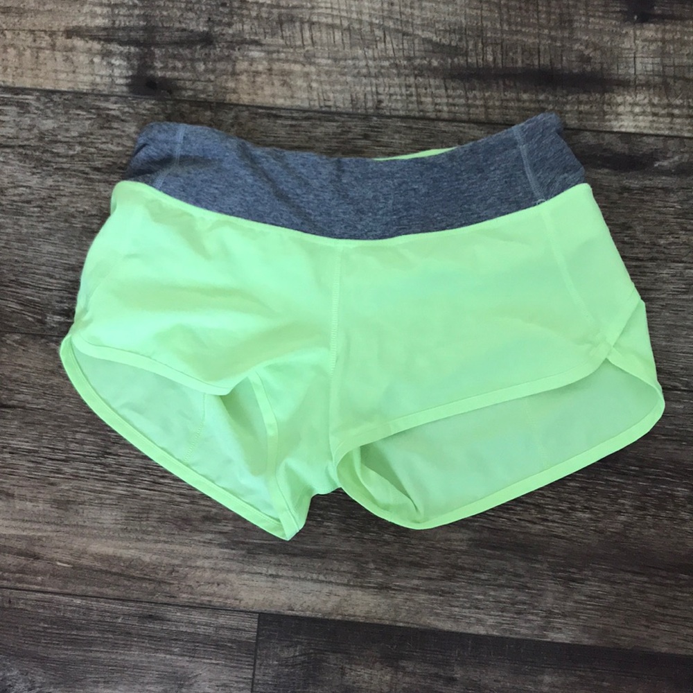Lululemon speed shorts